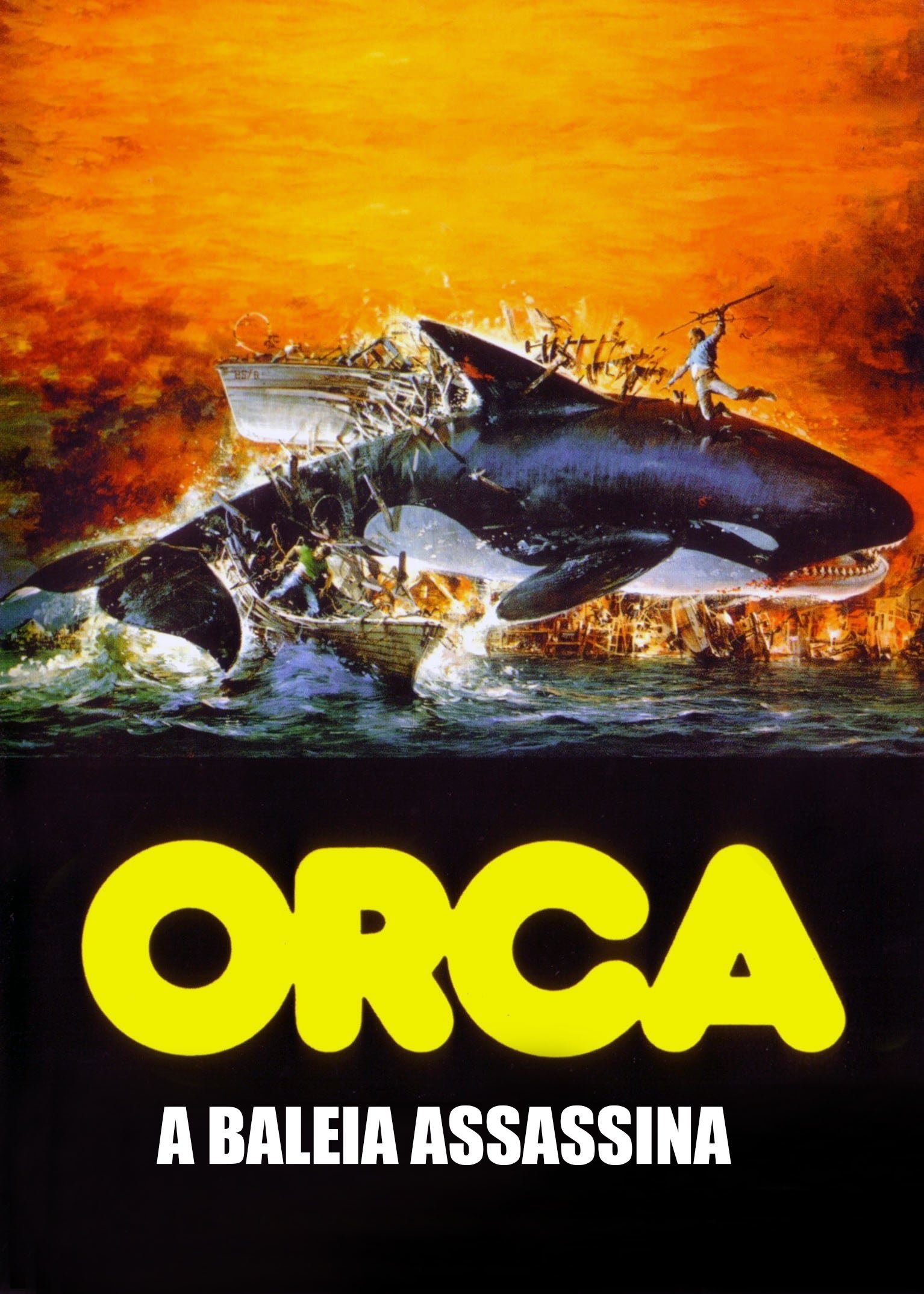 Poster de Orca: A Baleia Assassina