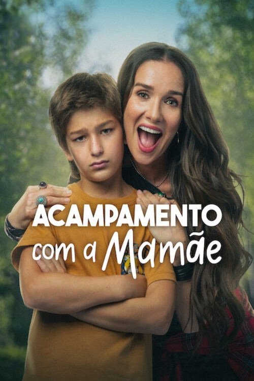 Poster de Acampamento com a Mamãe