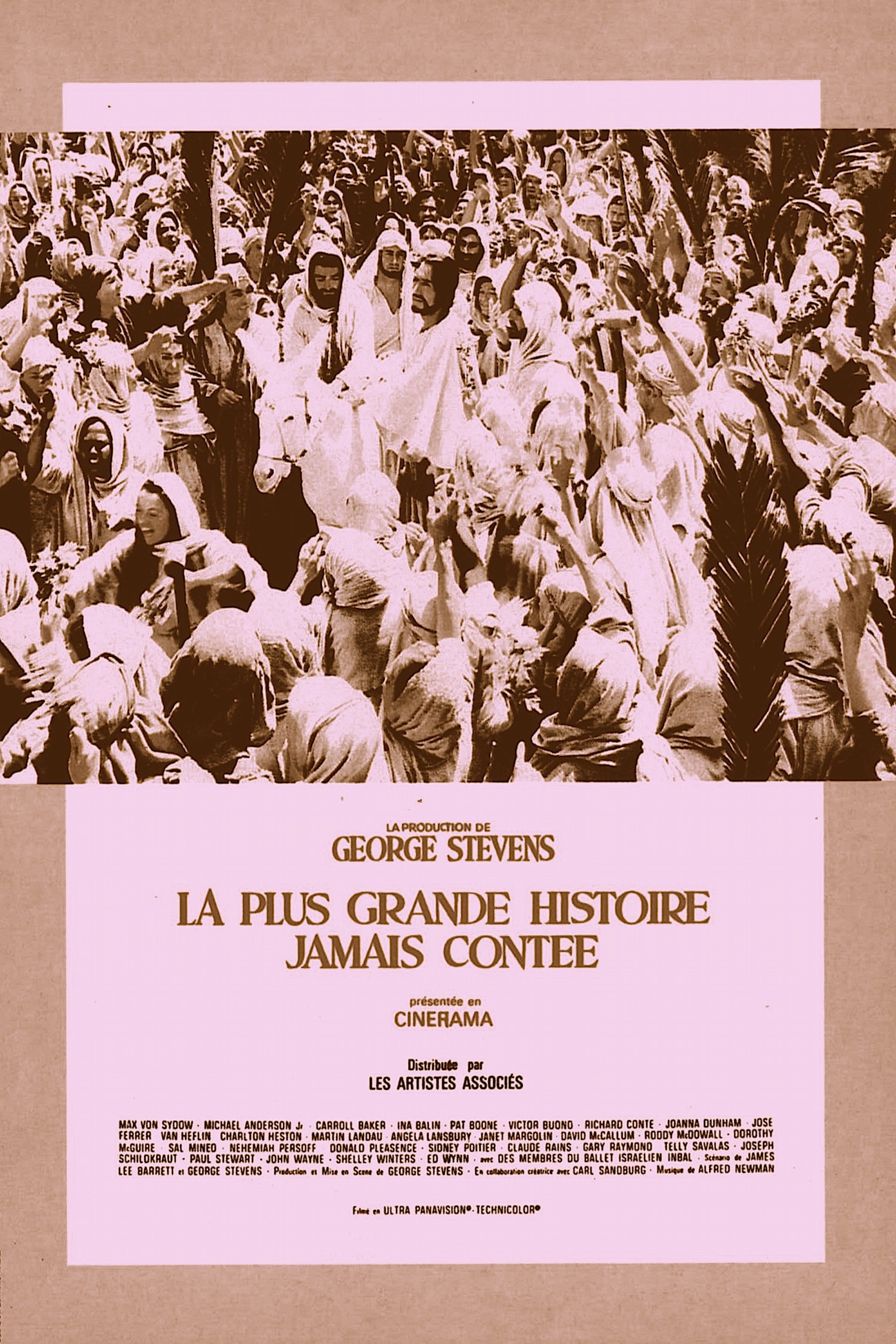 Affiche du film La Plus Grande Histoire jamais contée