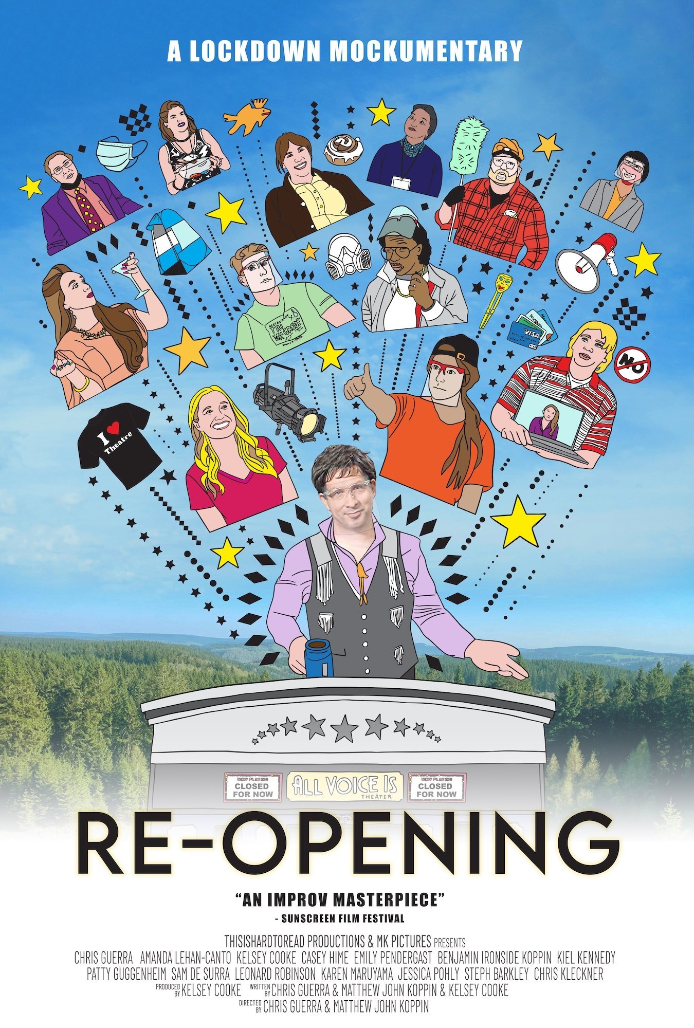 Poster de RE-OPENING: A Lockdown Mockumentary