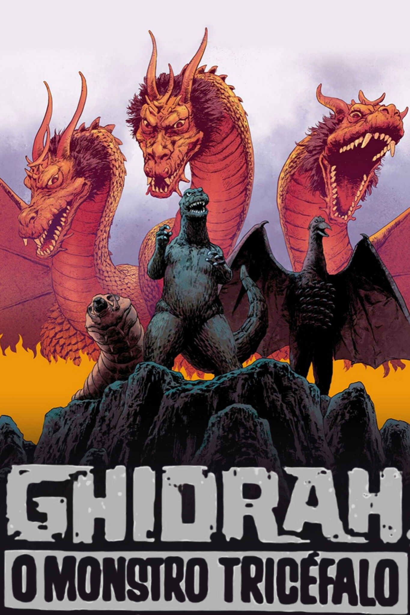Poster de Ghidorah: O Monstro Tricéfalo