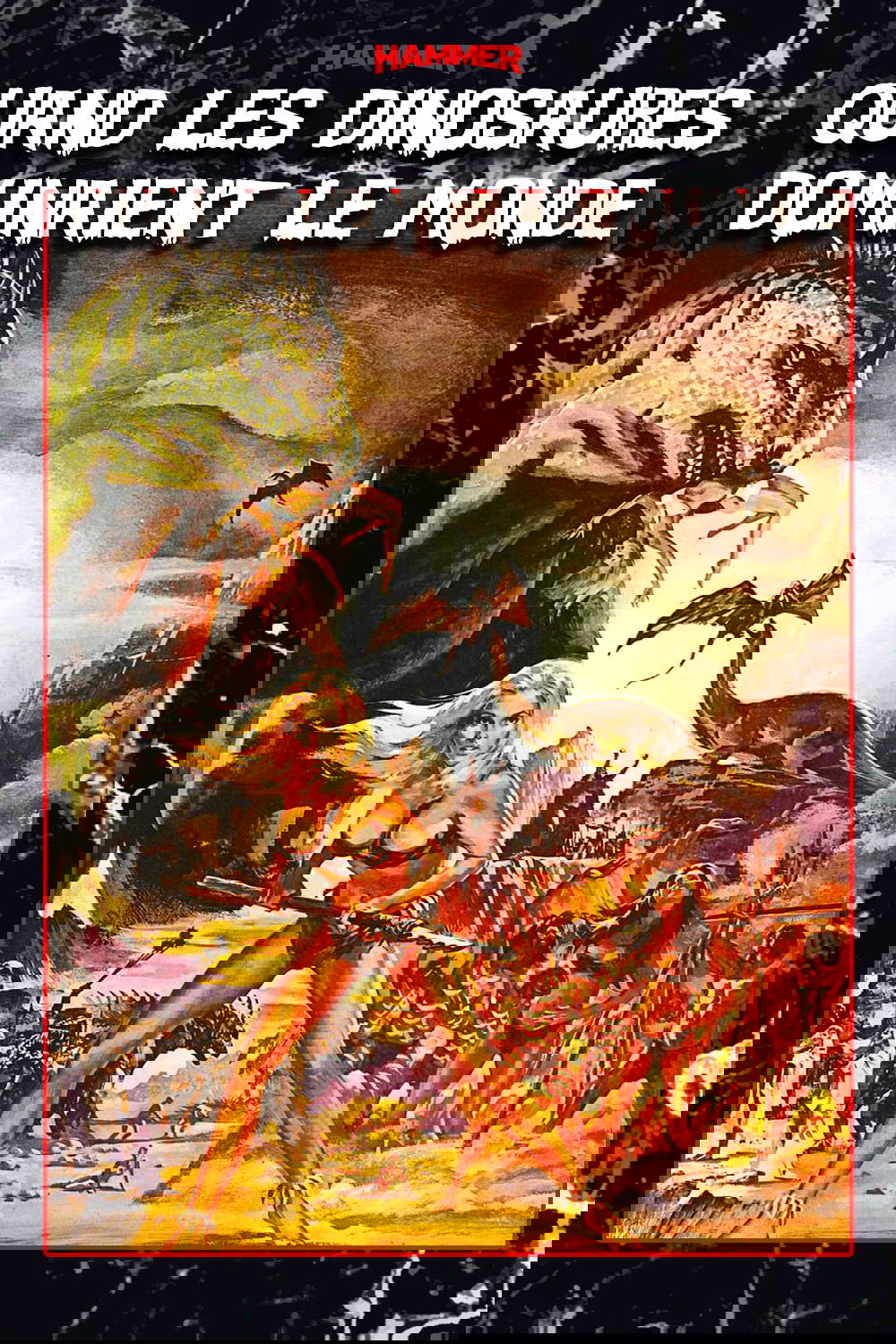 Affiche du film Quand les dinosaures dominaient le monde