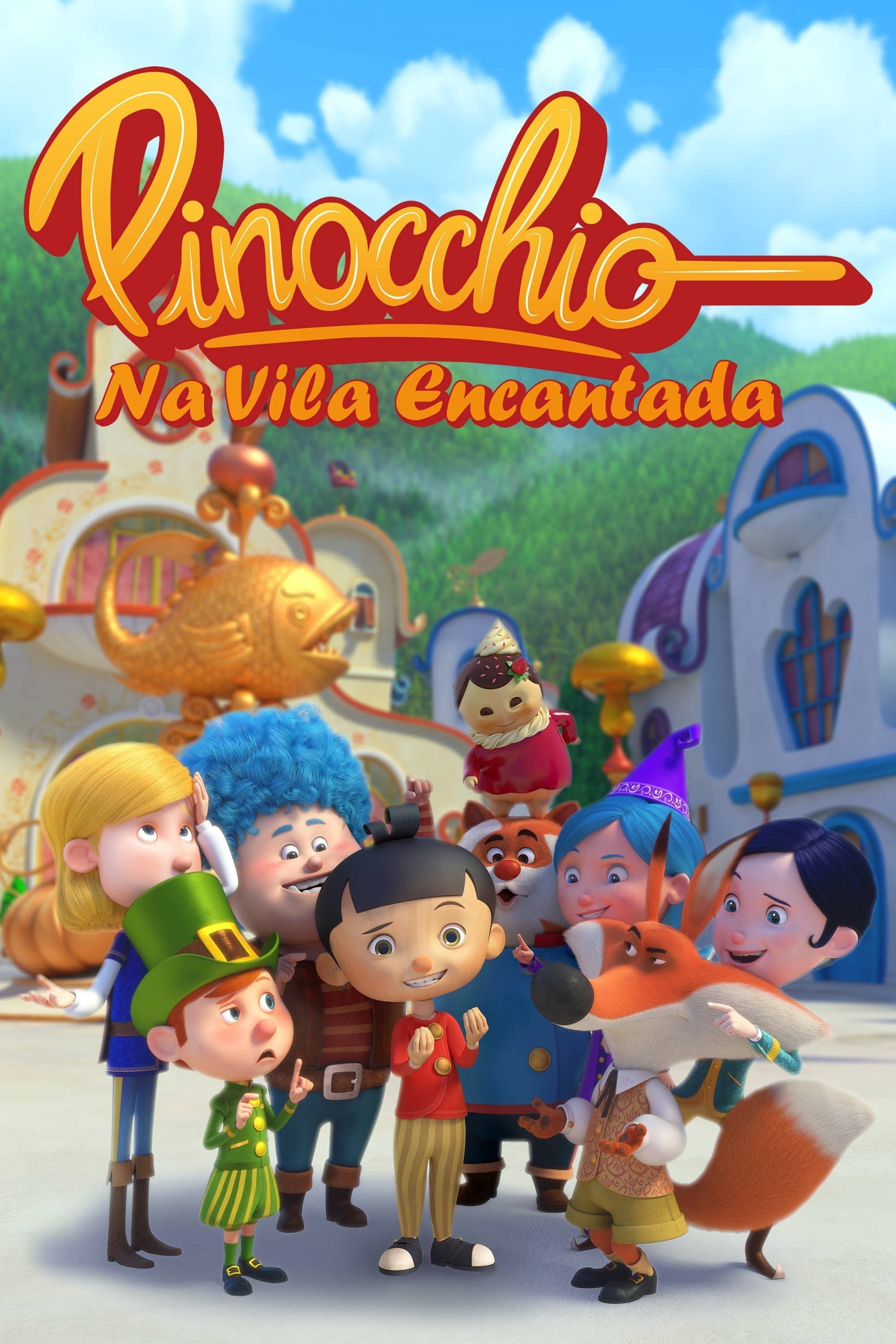 Poster de Pinóquio Na Vila Encantada