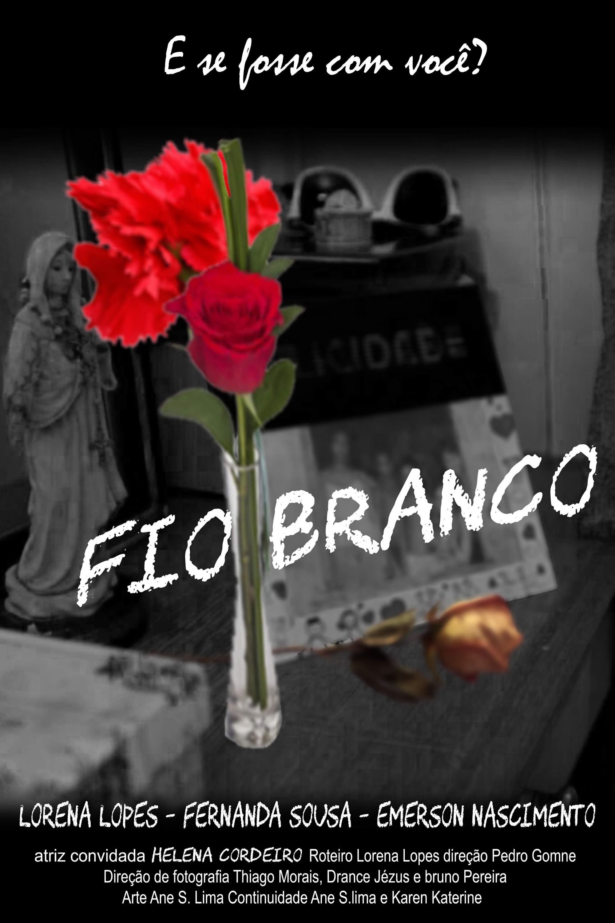 Poster de Fio Branco
