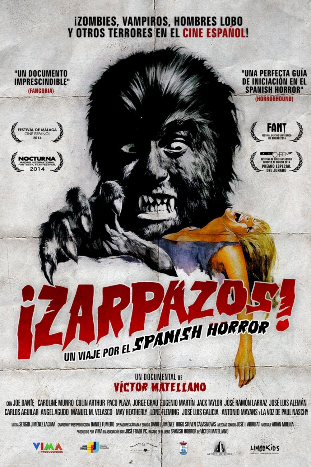 Poster de ¡Zarpazos! Un viaje por el spanish horror