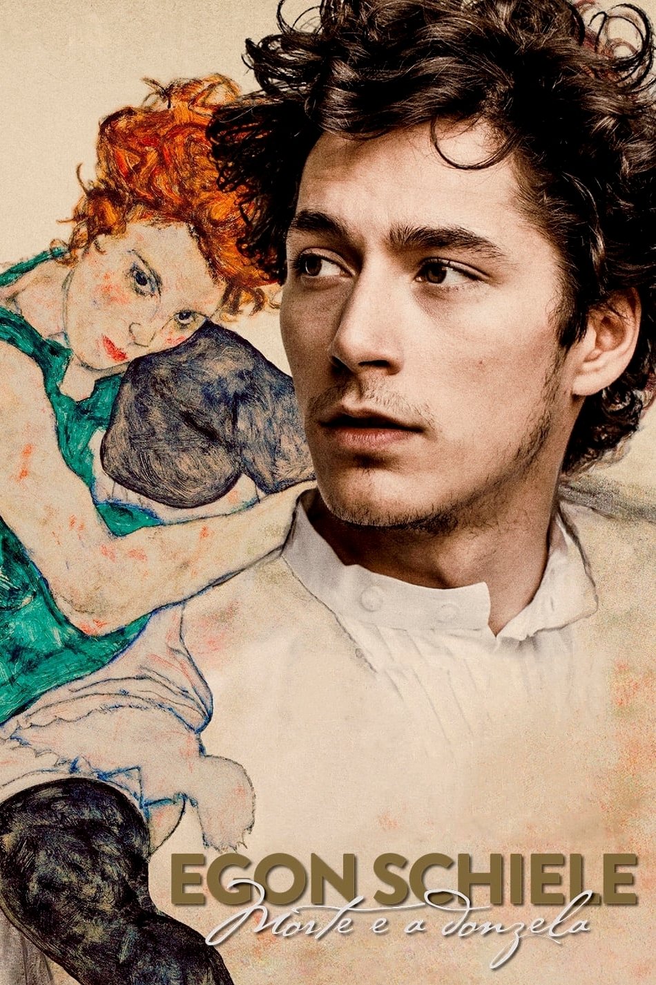 Poster de Egon Schiele: Morte e a Donzela