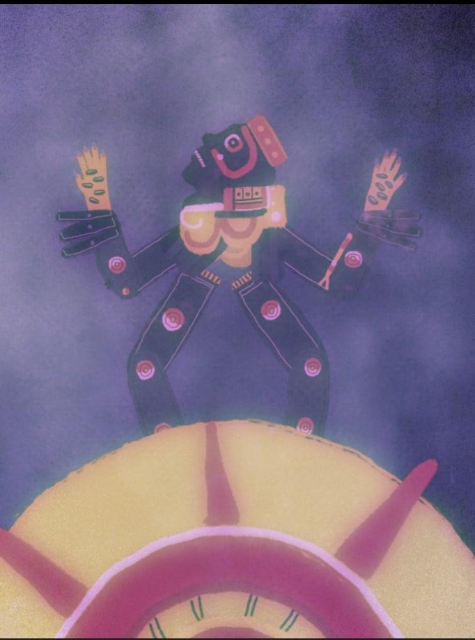 Poster de The Aztec myth of the unlikeliest sun god