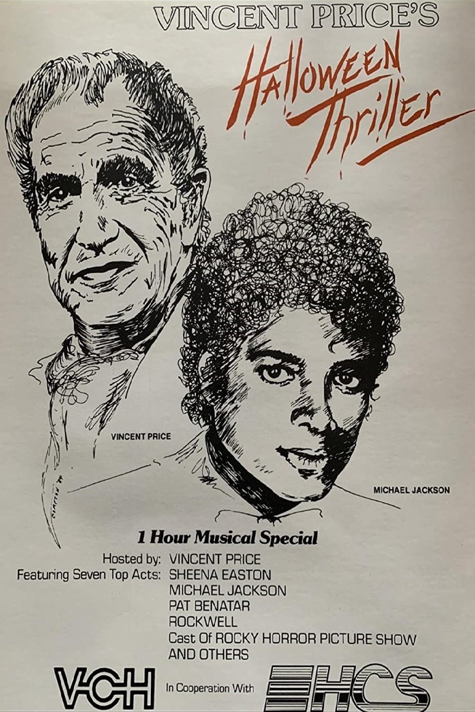 Affiche du film Vincent Price's Halloween Thriller
