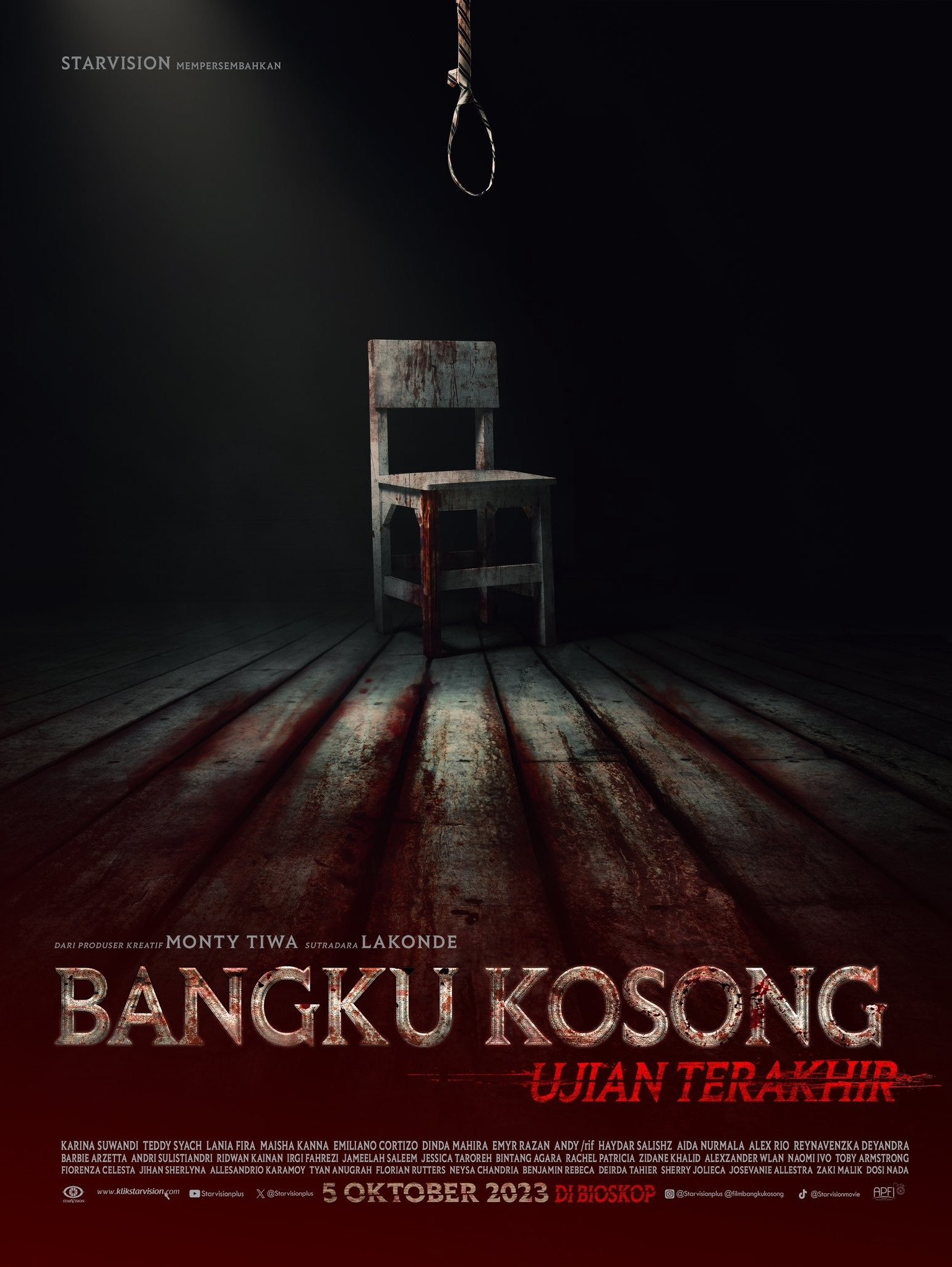 Poster de Bangku Kosong: Ujian Terakhir