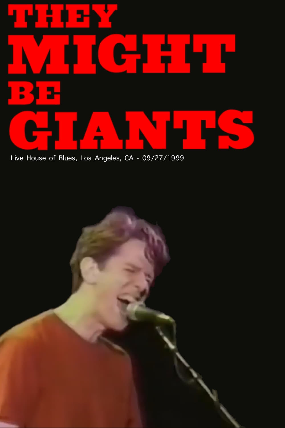 Poster de They Might Be Giants in House of Blues 1999