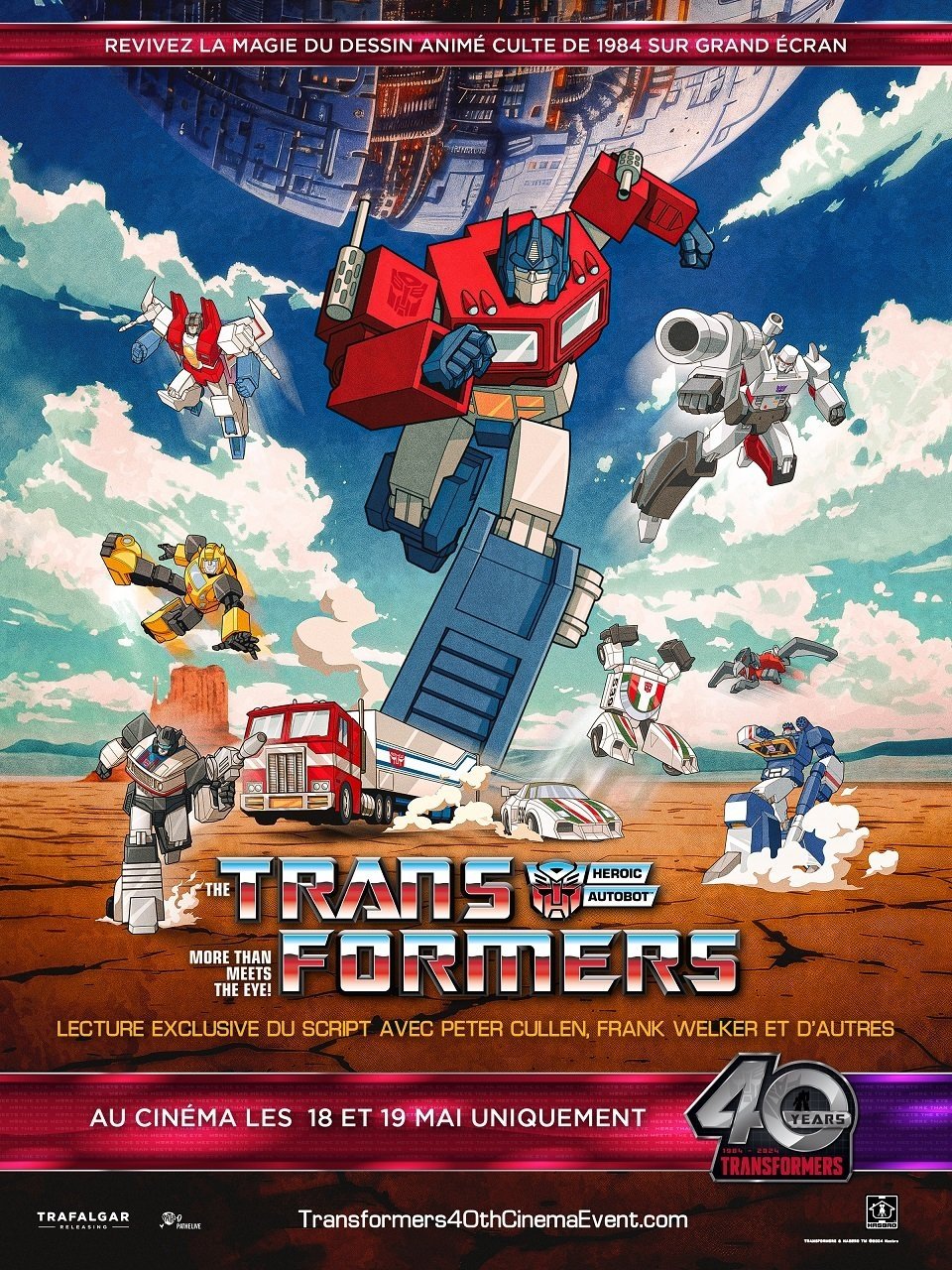Affiche du film Transformers: 40th Anniversary Event