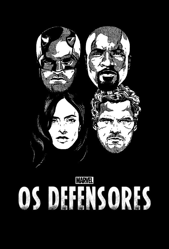 Poster de Marvel - Os Defensores