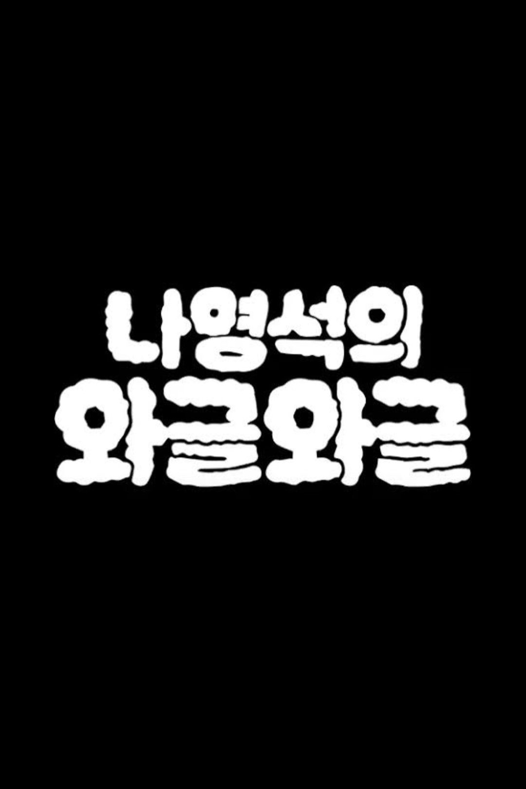 Poster de 나영석의 와글와글