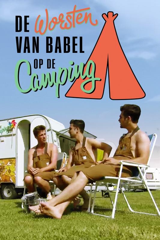 Poster de De Worsten van Babel op de Camping
