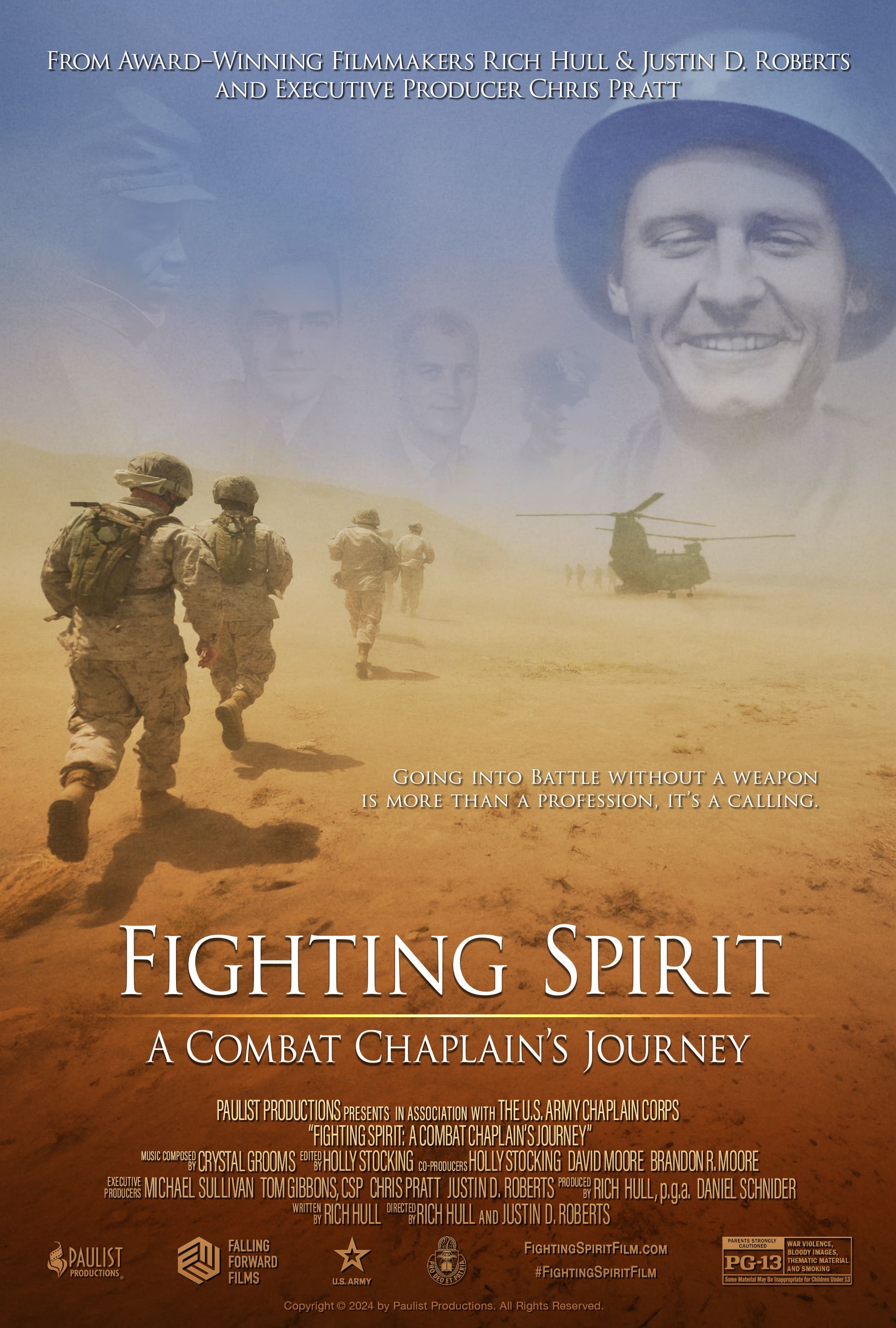 Poster de Fighting Spirit: A Combat Chaplain's Journey