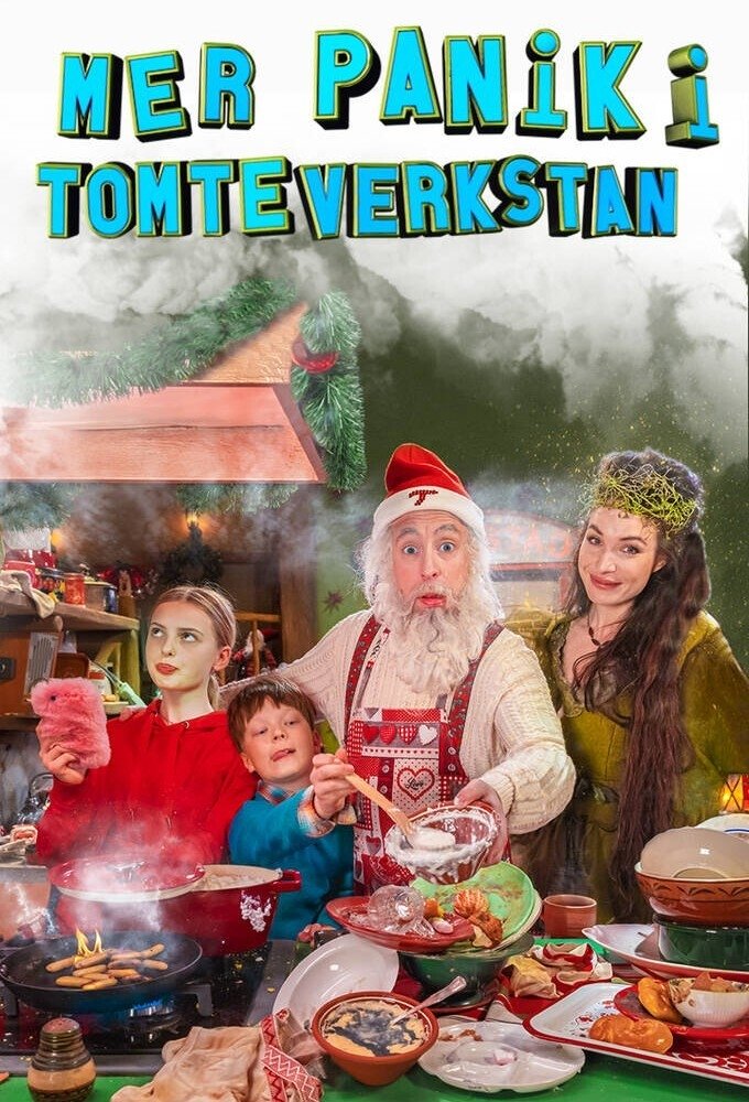 Poster de Mer panik i tomteverkstan