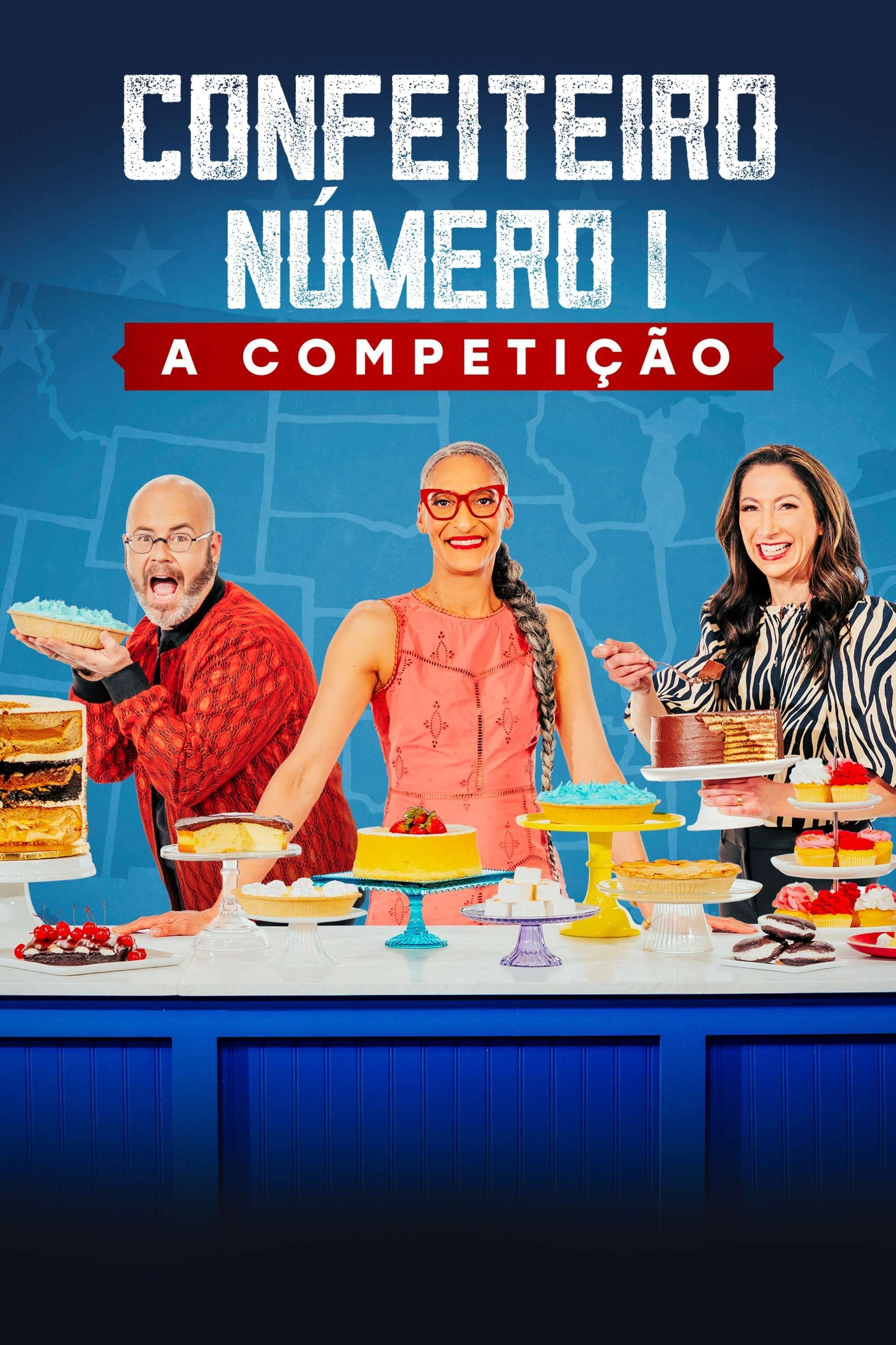 Poster de Confeiteiro Número 1 - A Competição