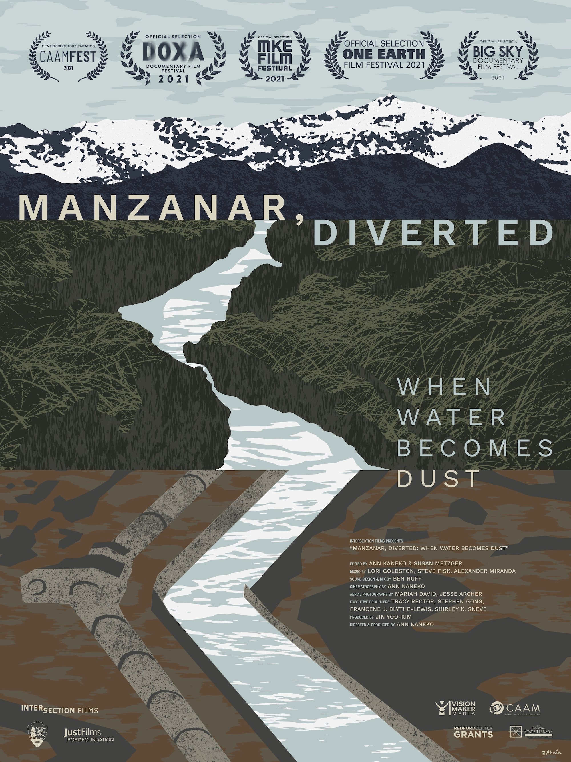 Poster de Manzanar, Diverted: When Water Becomes Dust