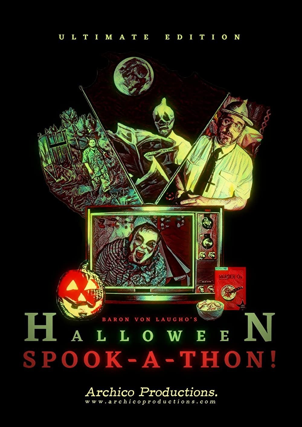 Poster de Baron Von Laugho's Halloween Spook-A-Thon!