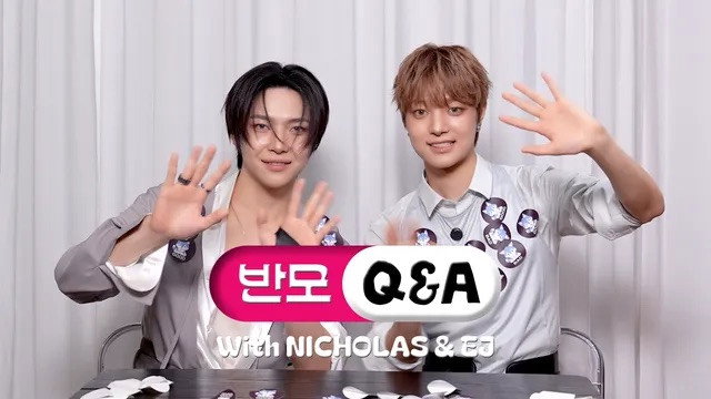 Banmal Mode Q&A with &TEAM EJ & NICHOLAS, Who Are Happy Just Making Eye Contact🐺