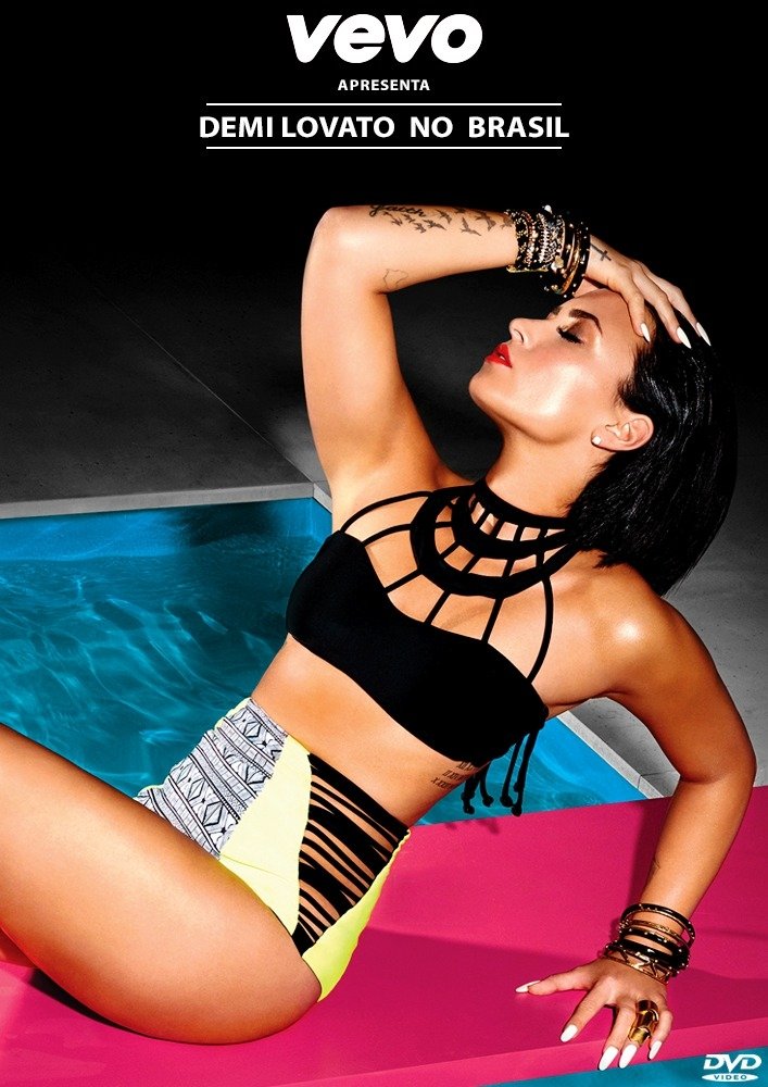 Poster de Demi Lovato Ao Vivo no Brasil