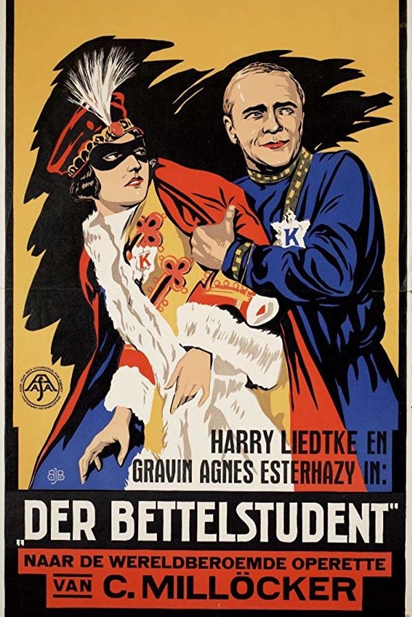 Der Bettelstudent Poster
