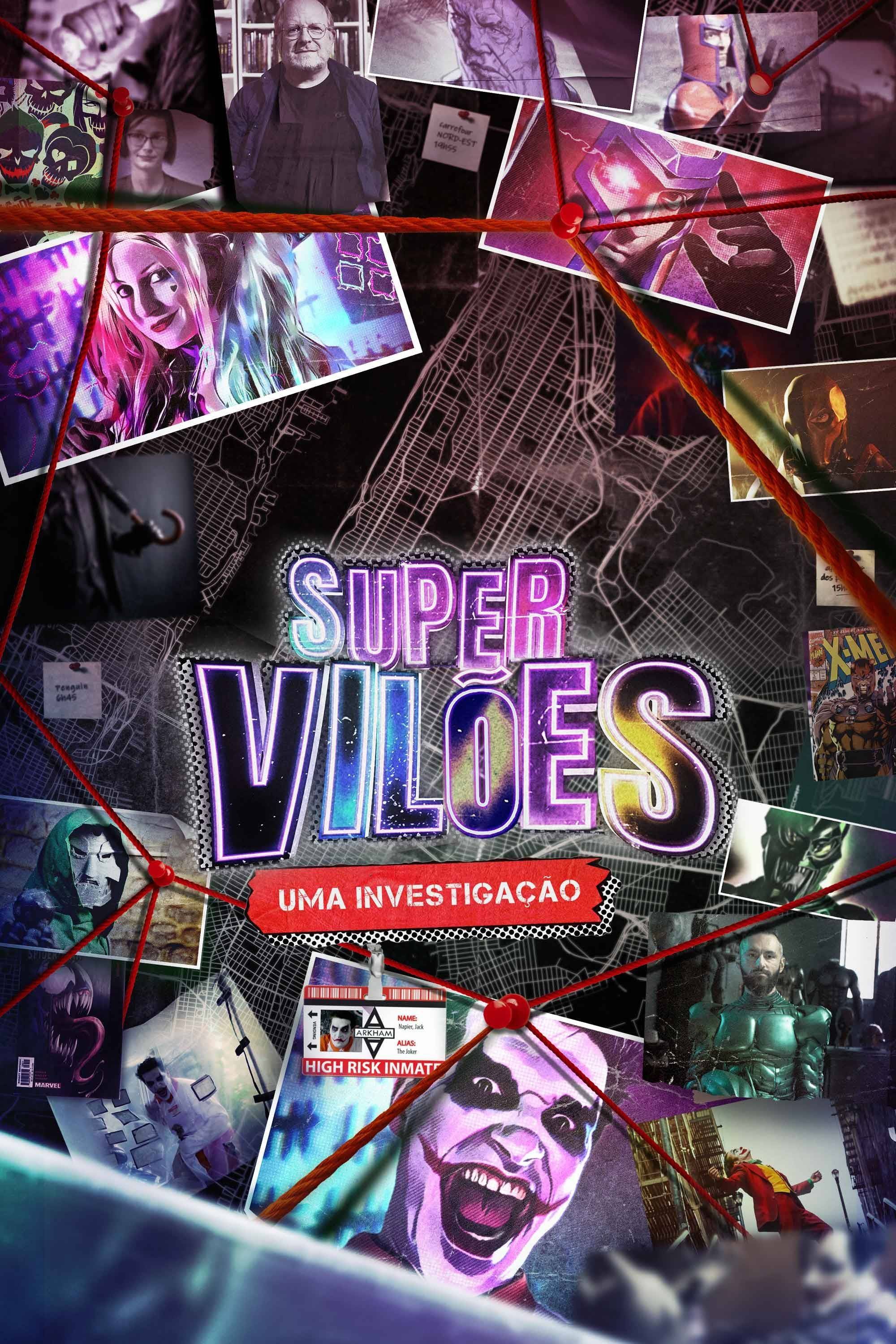 Poster de Supervilões: Uma Investigação