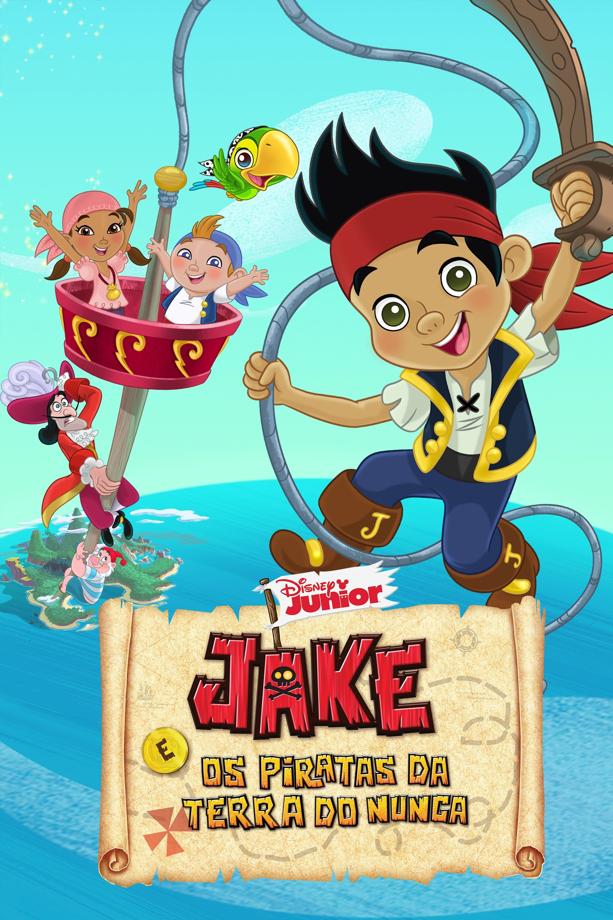 Poster de Jake e os Piratas da Terra do Nunca