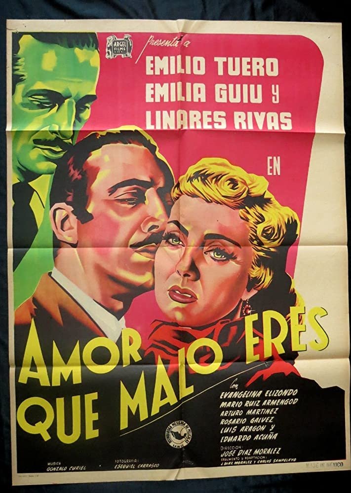 Poster de Amor, qué malo eres!