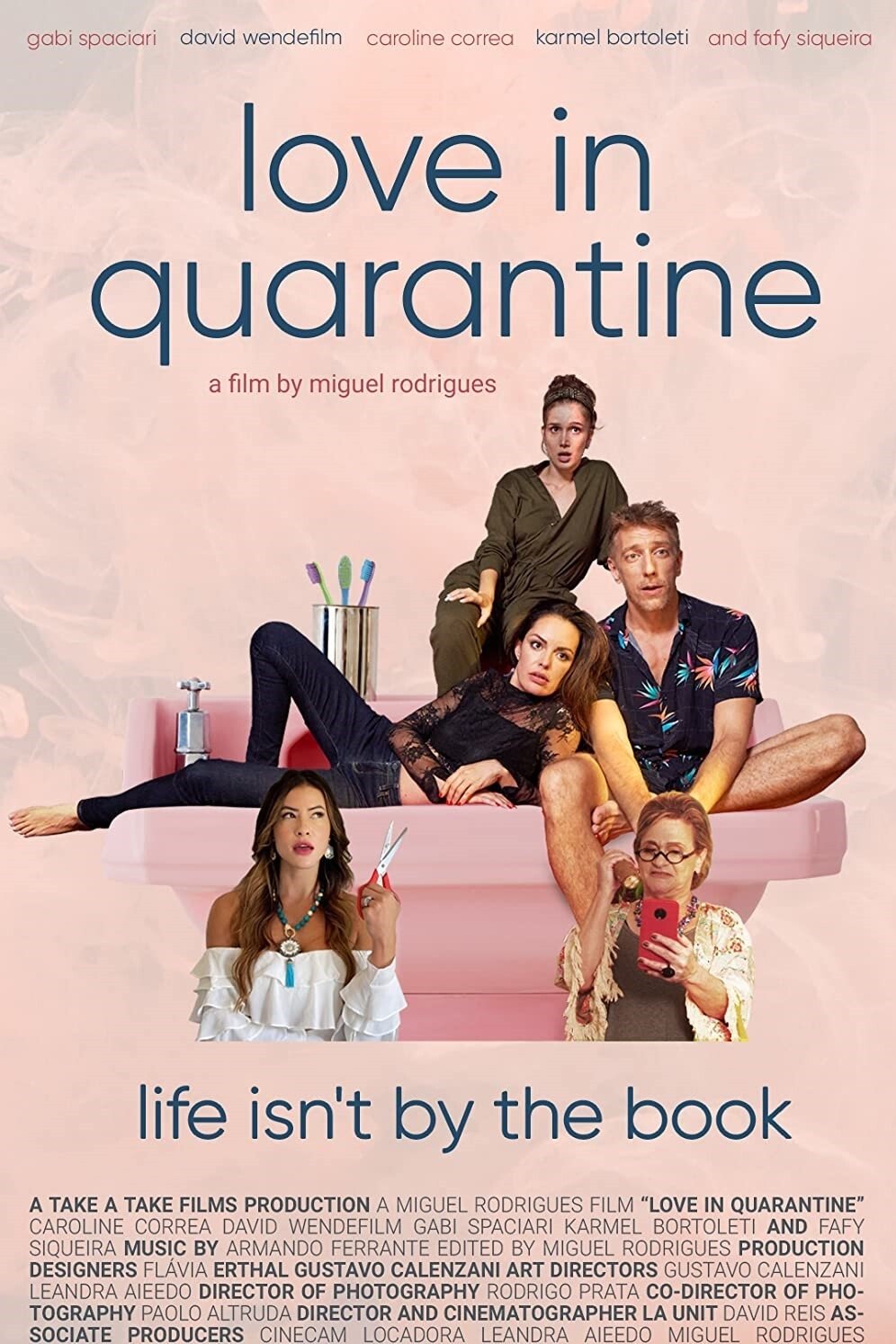 Poster de Amor na Quarentena