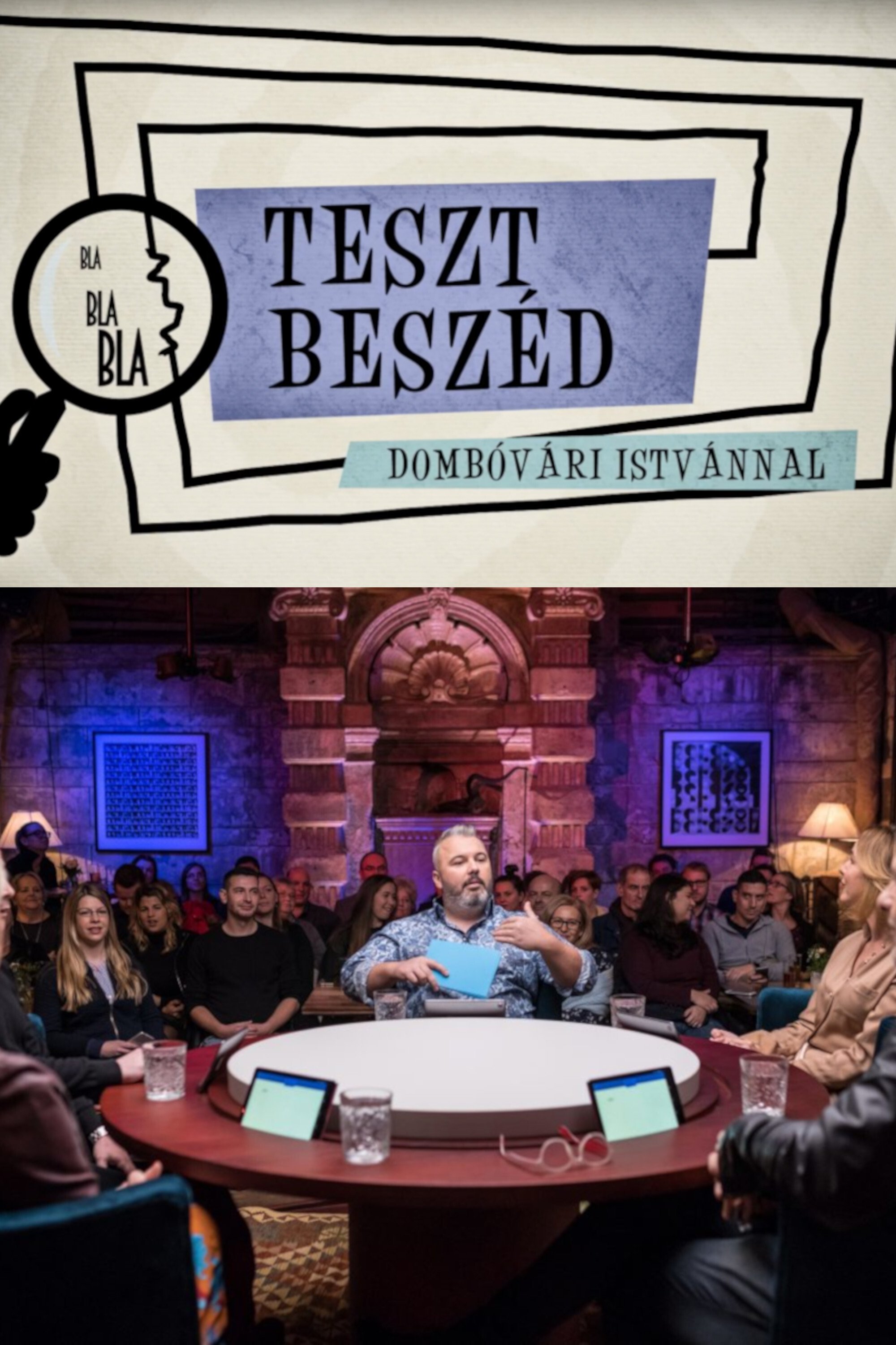 Poster de Tesztbeszéd