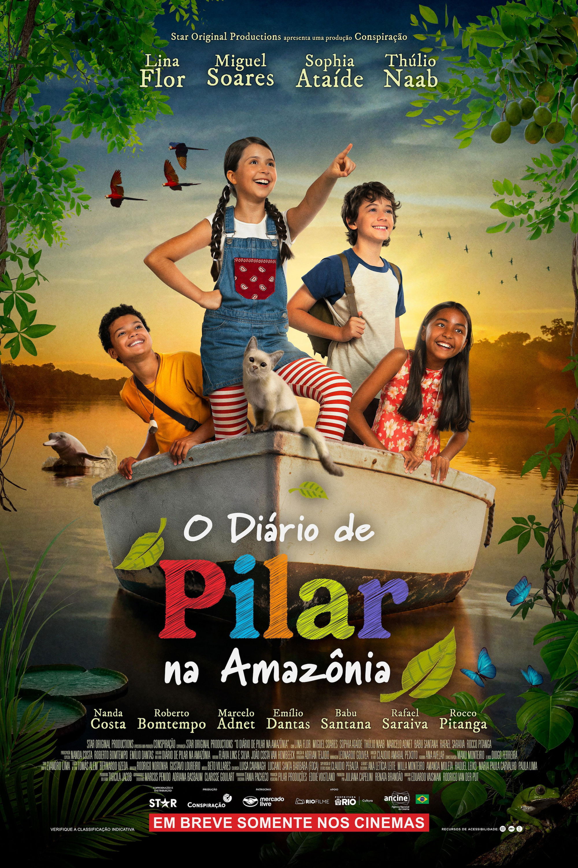 Poster de O Diário de Pilar na Amazônia
