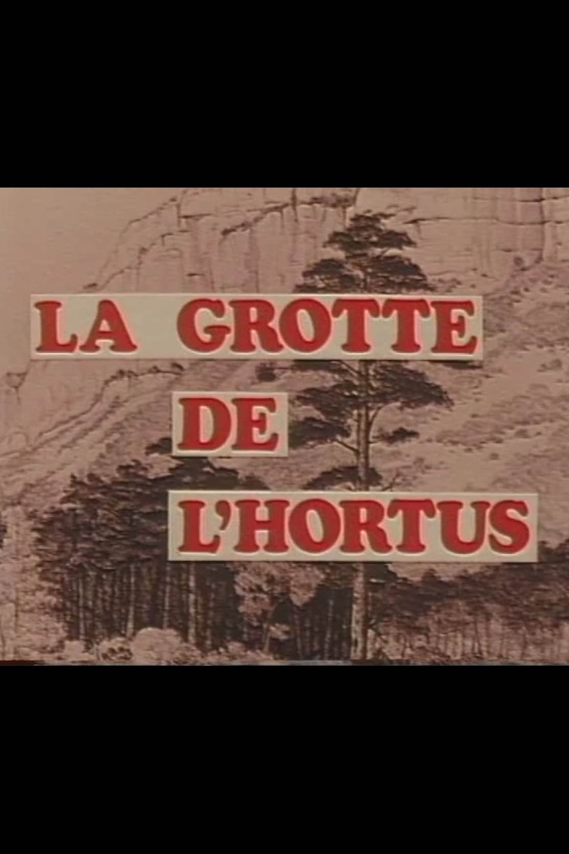 Poster de La Grotte de l'Hortus : Climats & Paysages méditerranéens pendant le Würm ancien