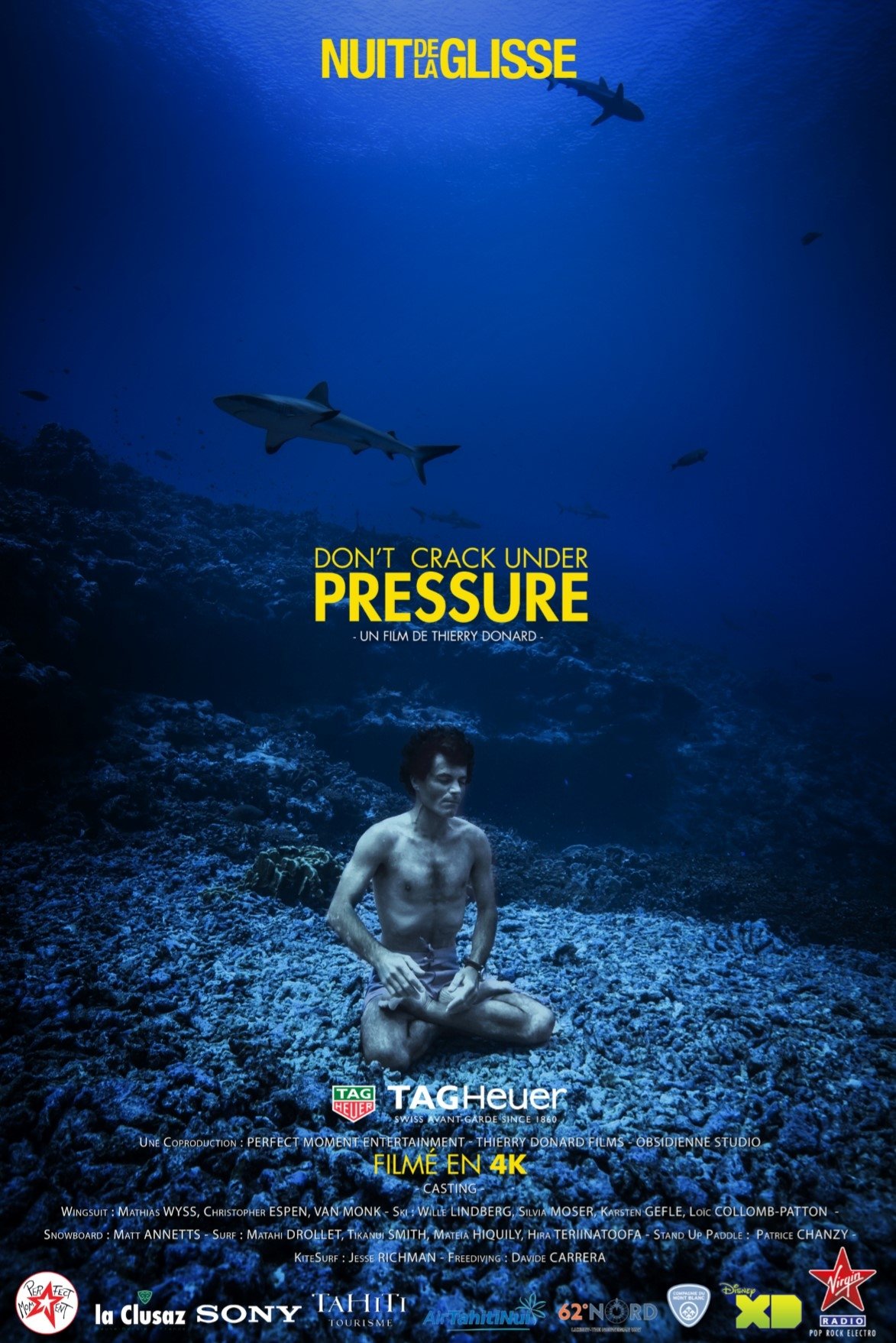 Poster de La nuit de la glisse : Don't Crack Under Pressure