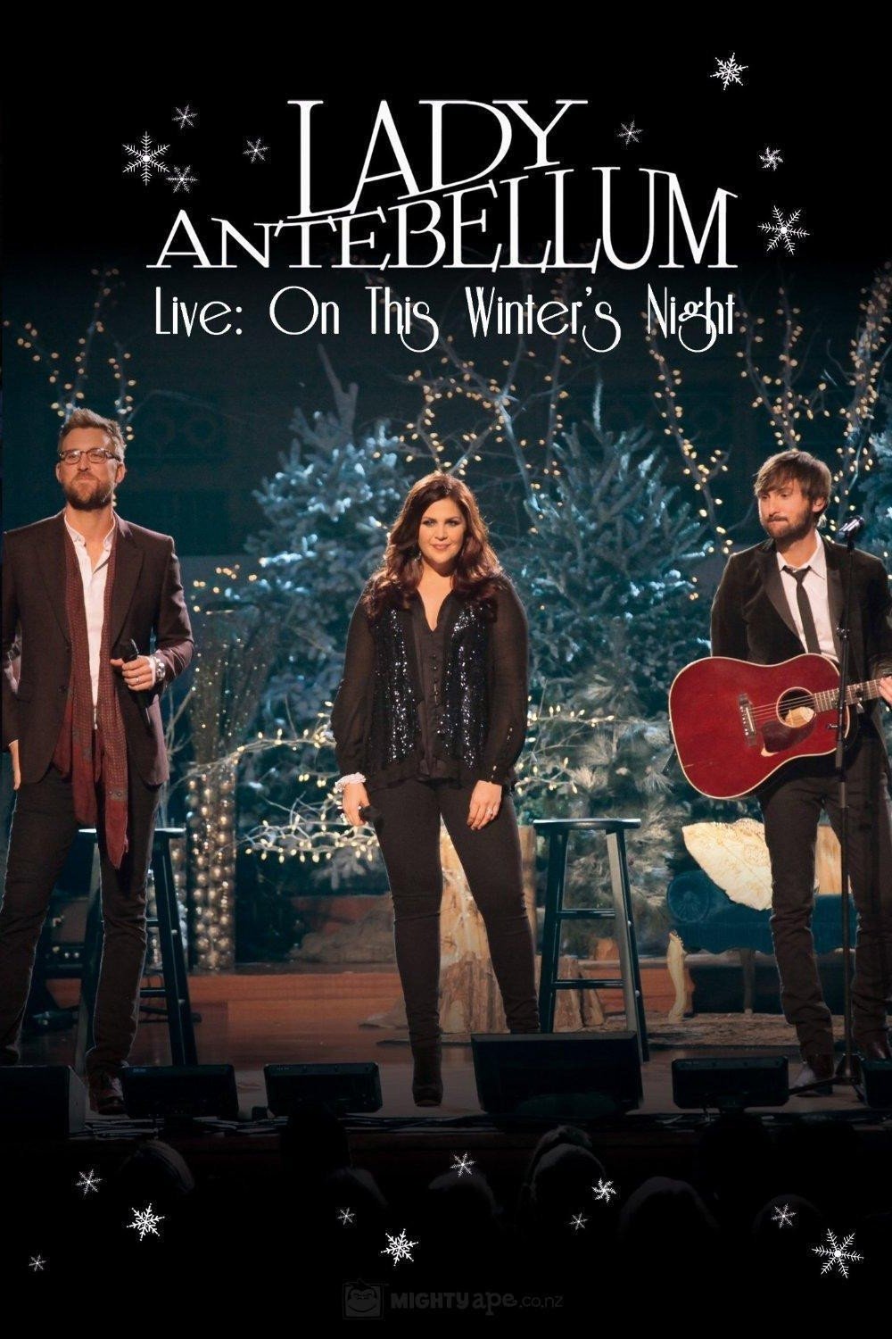 Poster de Lady Antebellum Live - On This Winter's Night