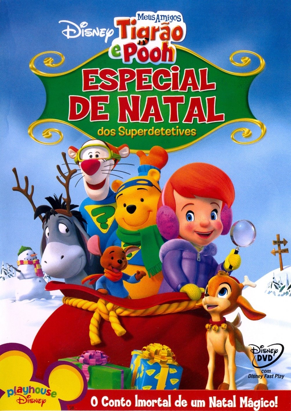Poster de Meus Amigos Tigrão e Pooh: Especial de Natal dos Superdetetives