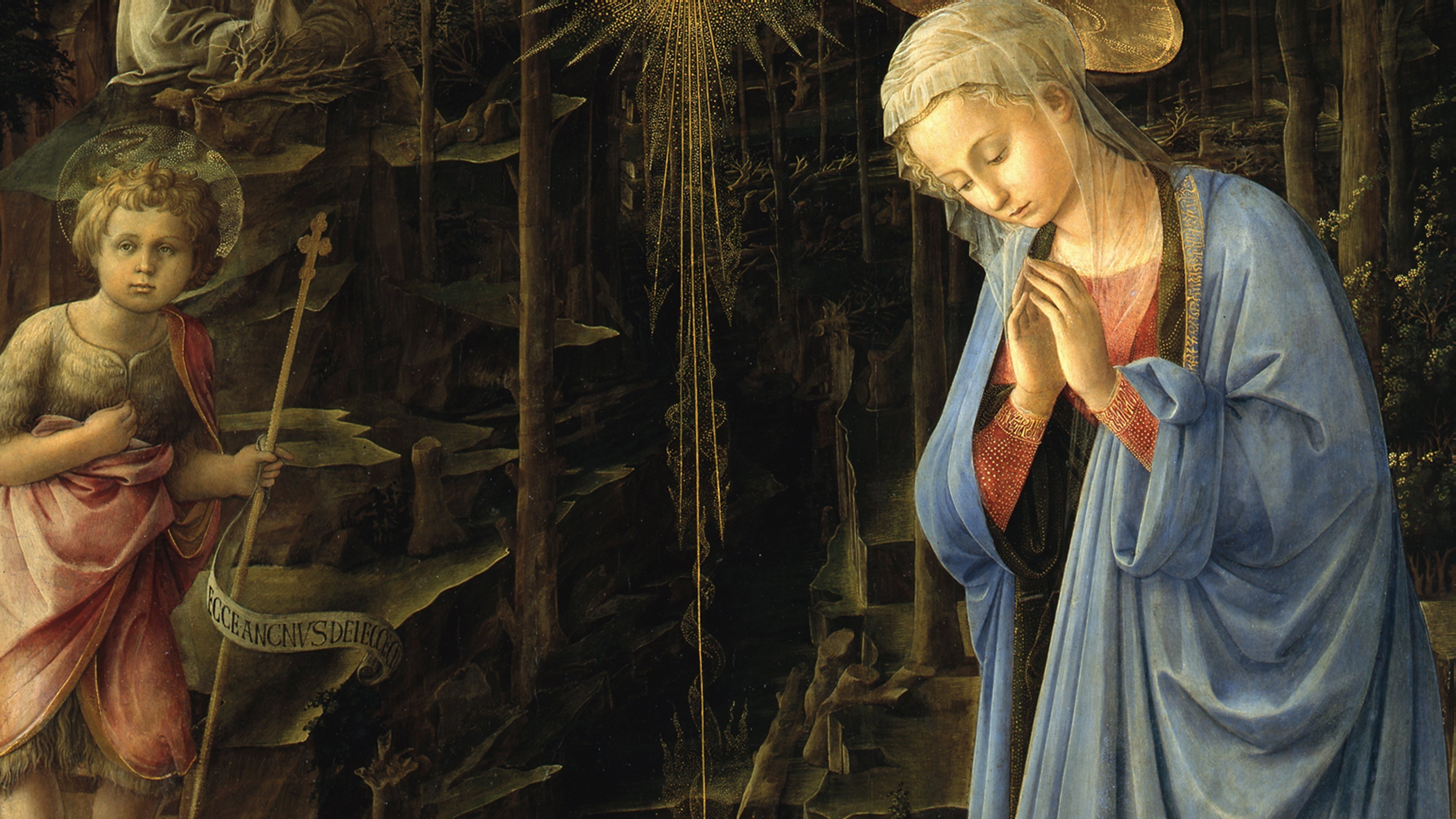 Filippo Lippi: The Adoration of the Christ Child