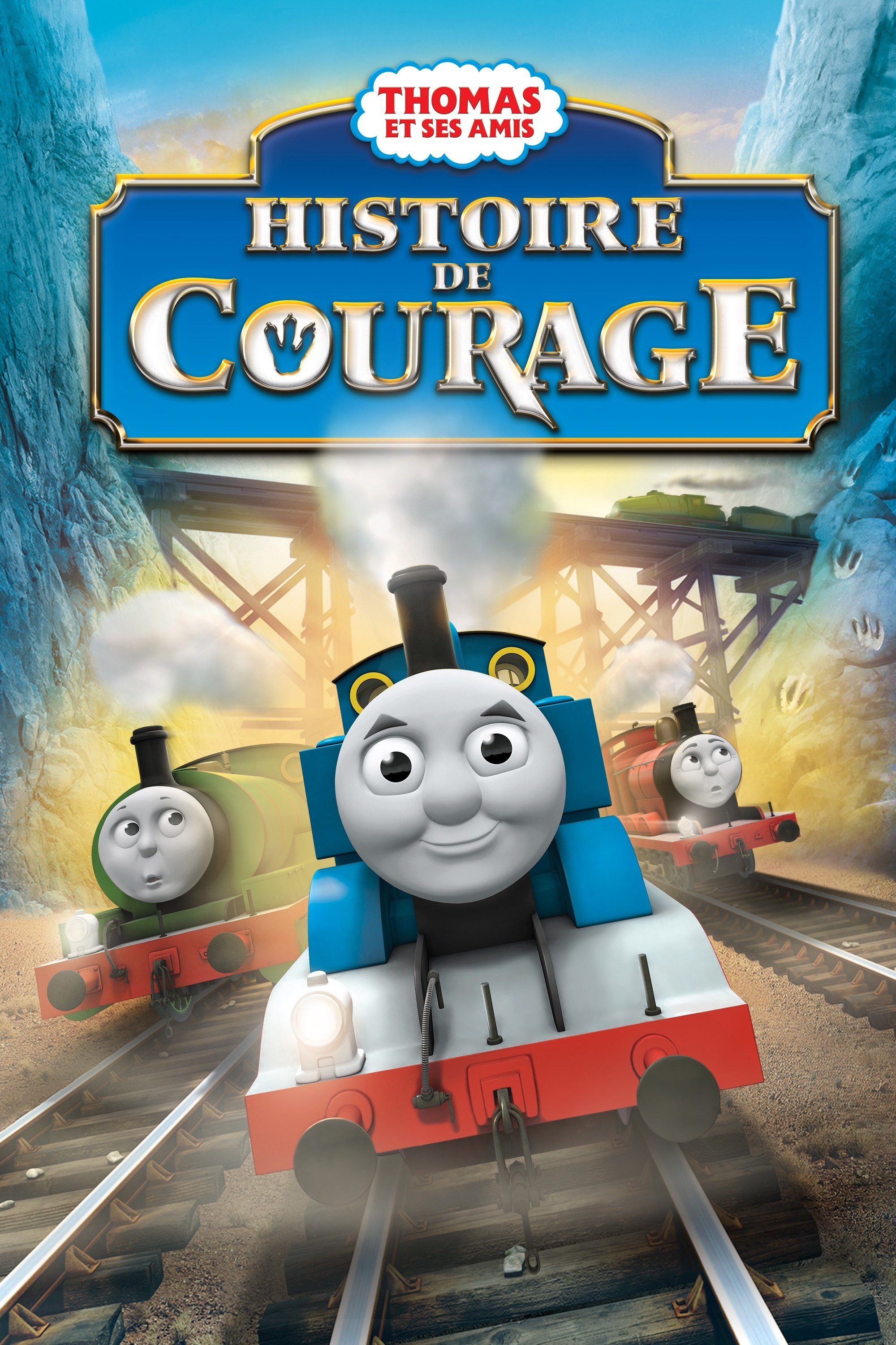 Affiche du film Thomas et ses amis : Une histoire de courage