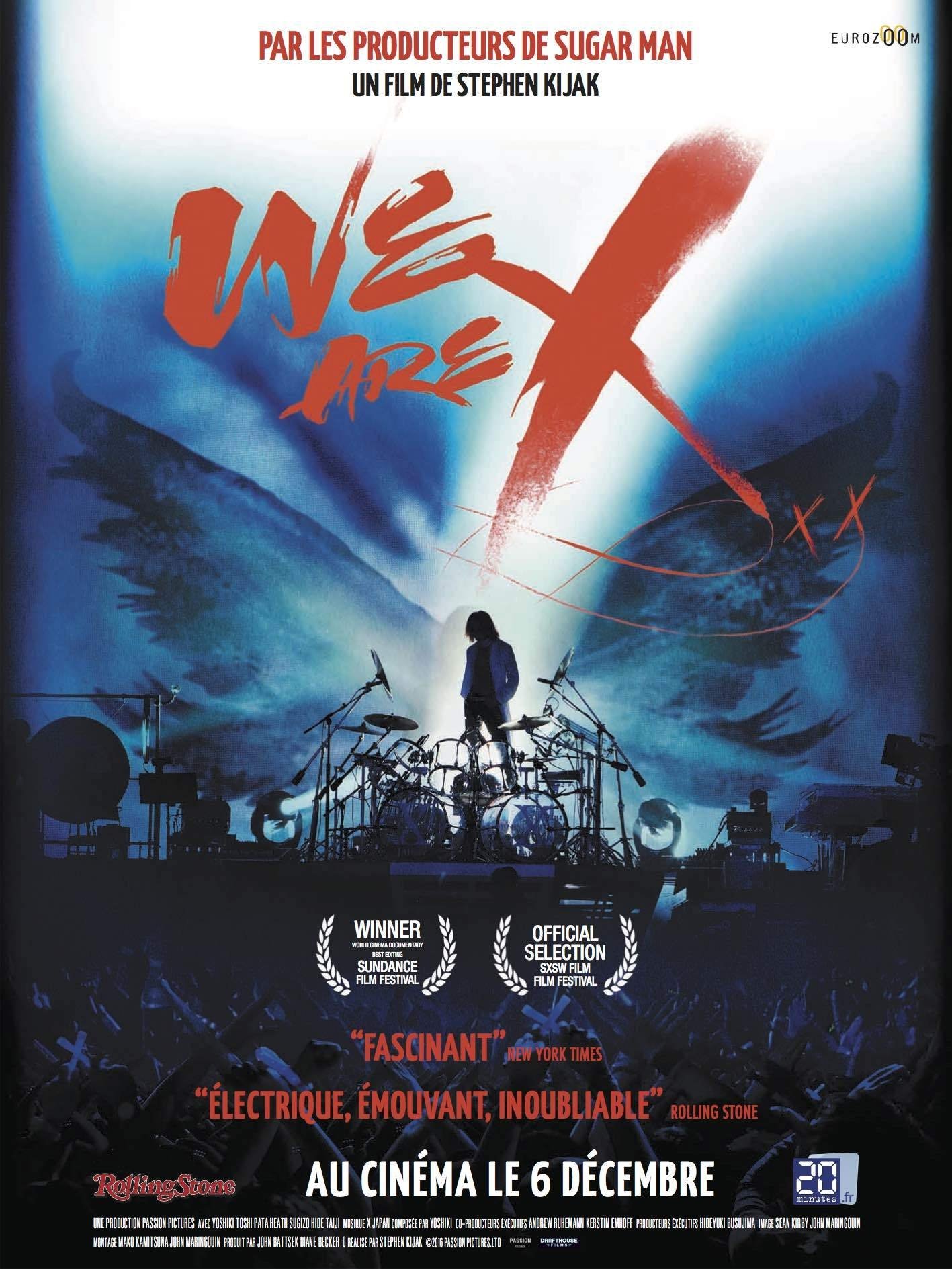 Affiche du film We Are X