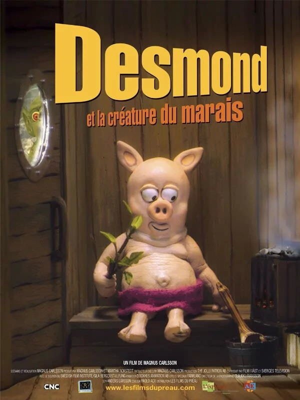 Affiche du film Desmond et la créature du marais
