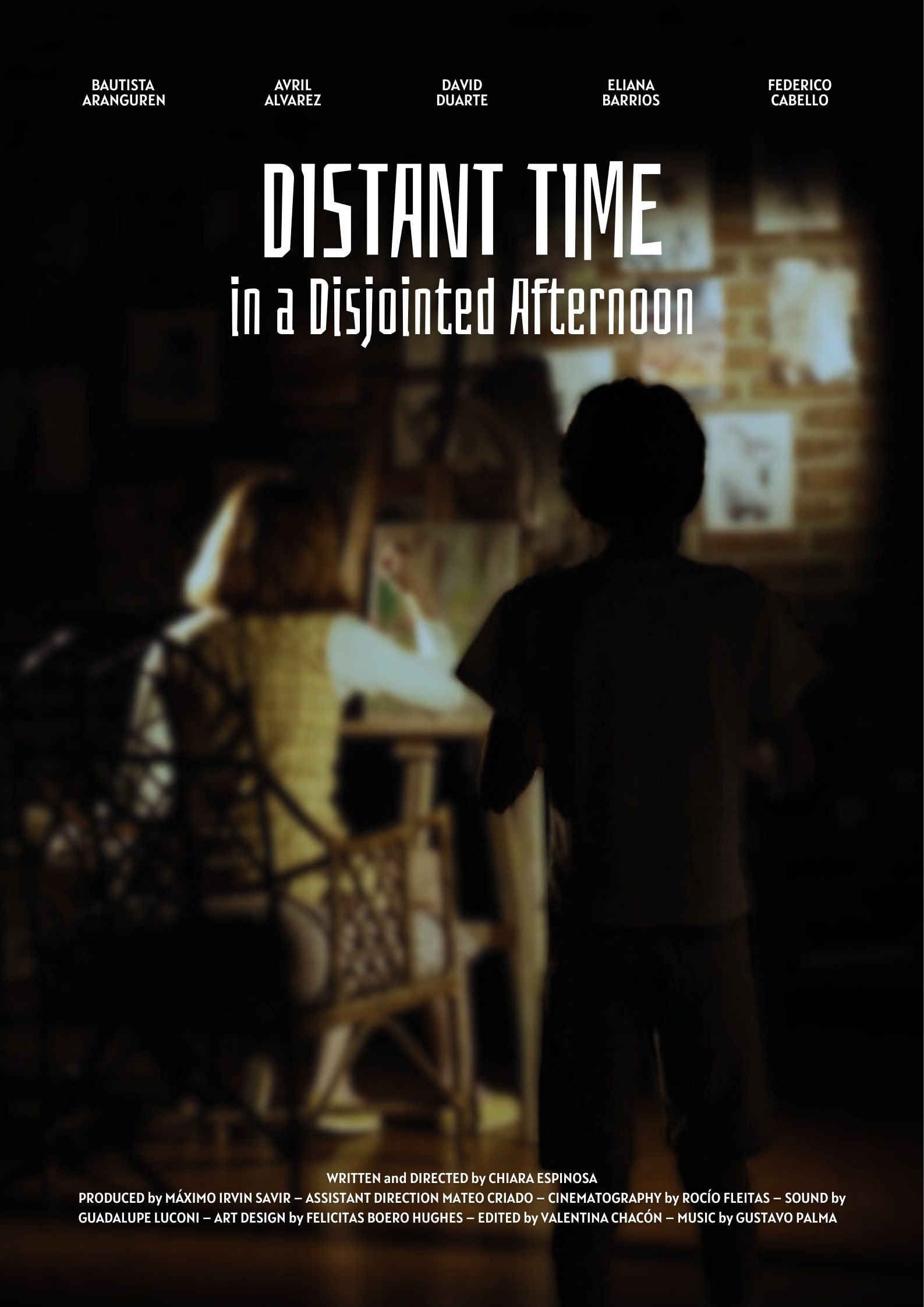 Poster de Tiempo distante en una tarde desarticulada