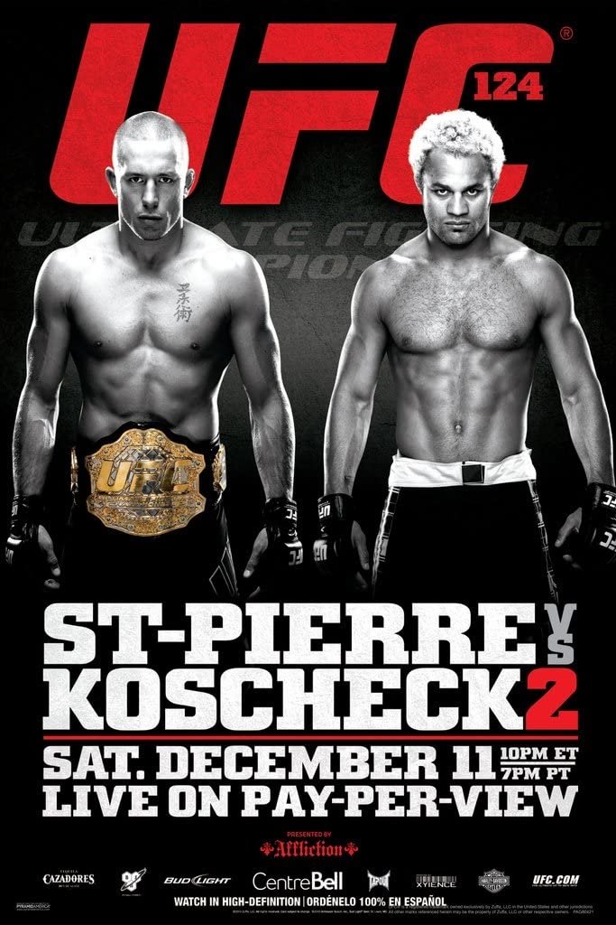 Affiche du film UFC 124: St-Pierre vs. Koscheck 2