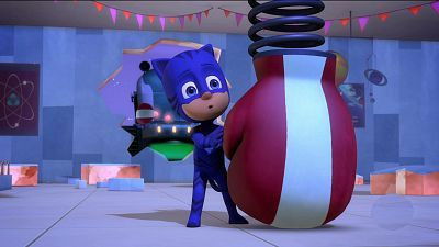 Catboy and the Pogo-Dozer