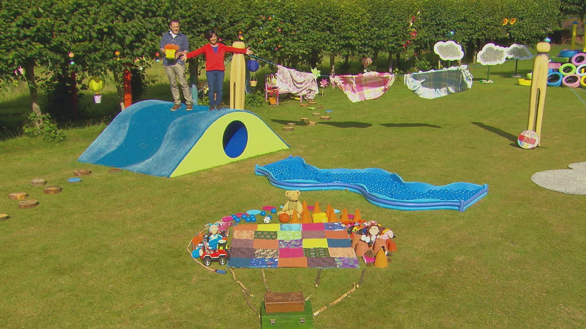 Hot-Air Balloons and Patchwork