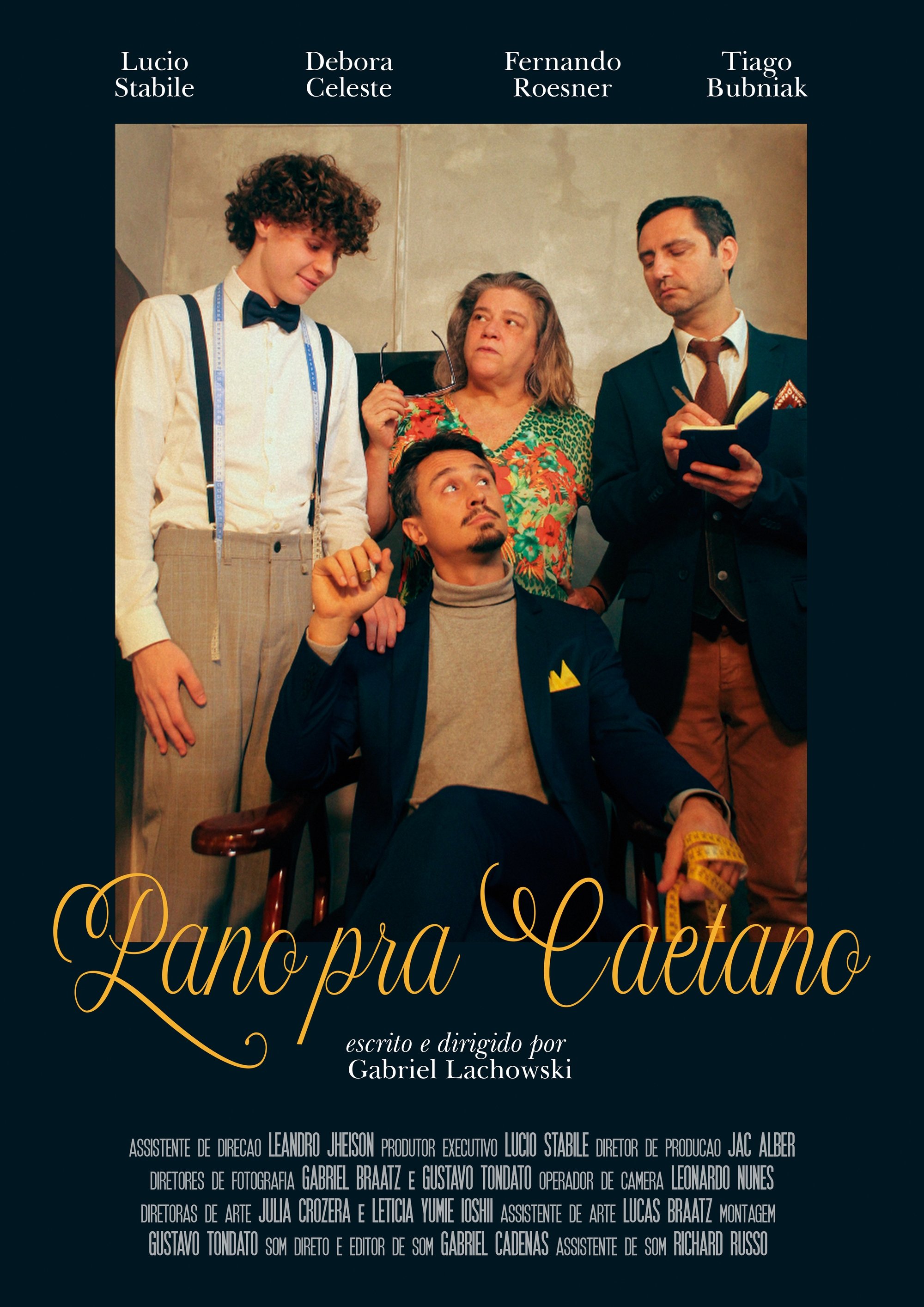 Poster de Pano pra Caetano