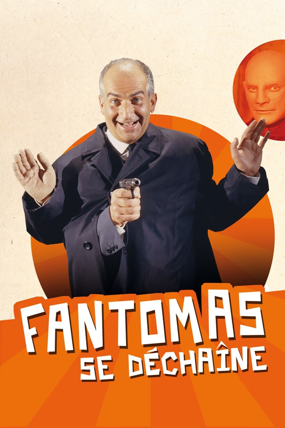 Affiche du film Fantômas se déchaîne