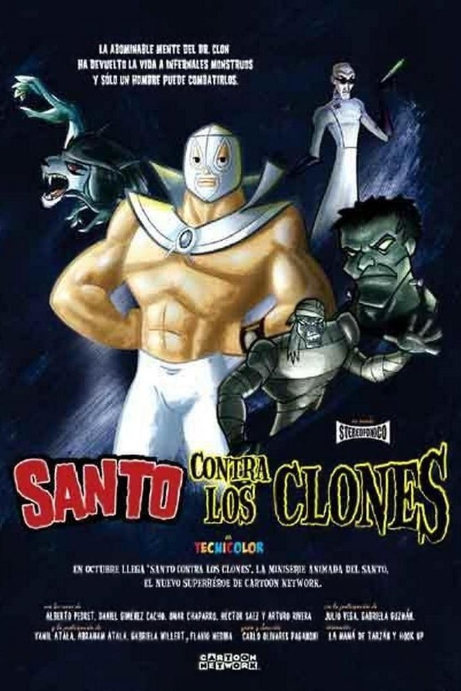Poster de Santo Contra los Clones