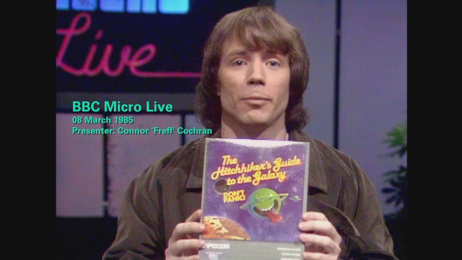Douglas Adams on BBC Micro Live