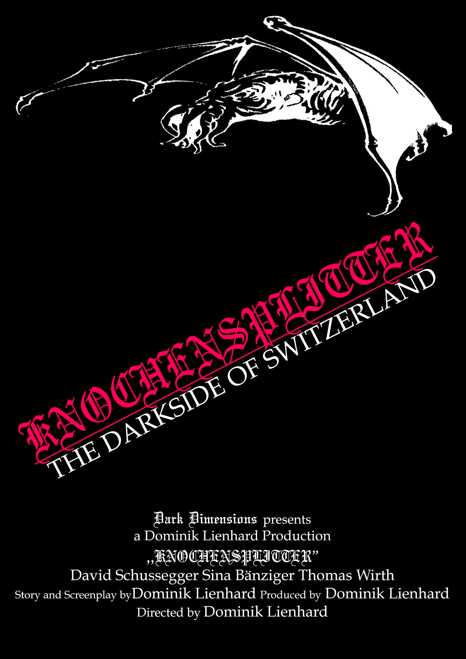 Poster de Knochensplitter - The Dark Side of Switzerland