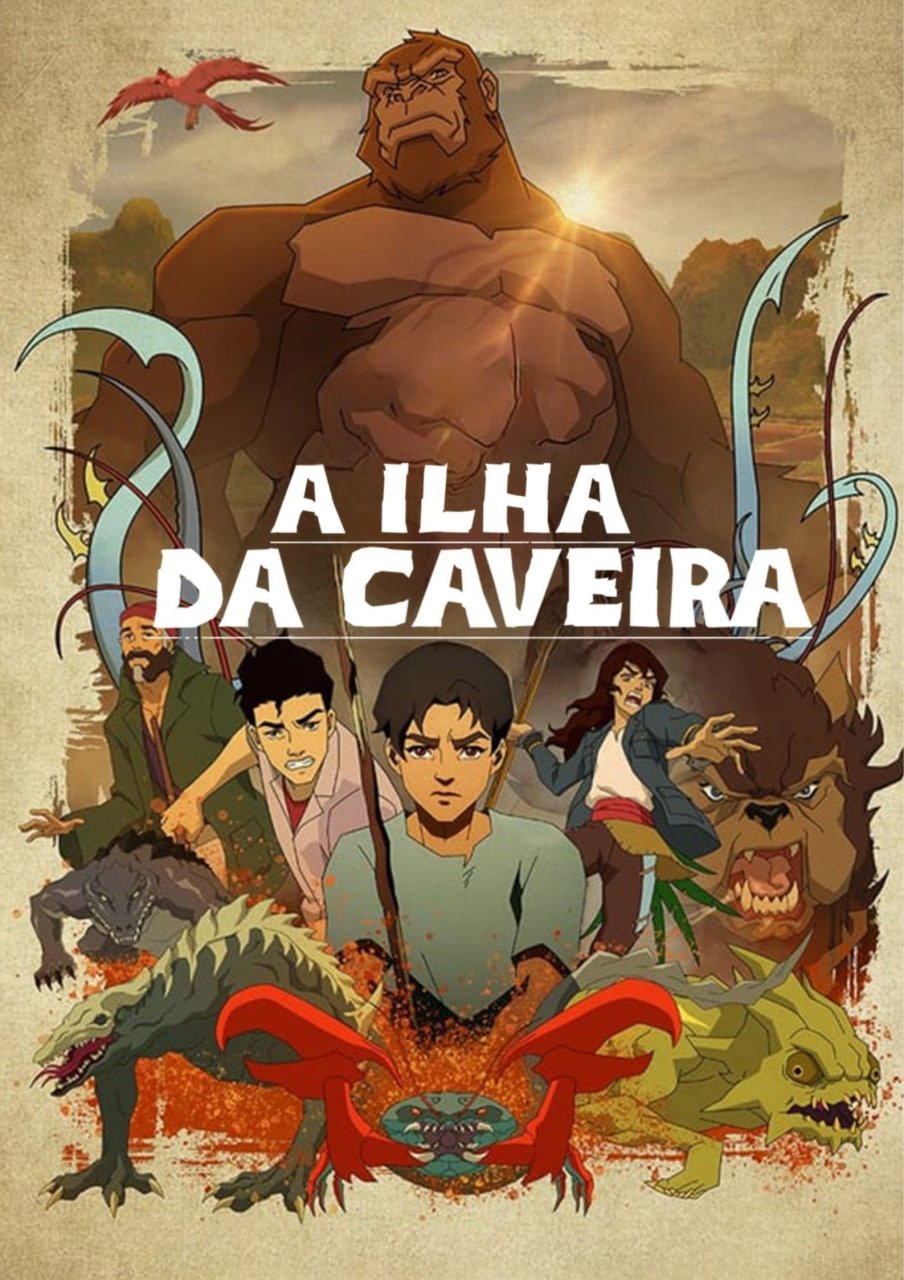 Poster de A Ilha da Caveira